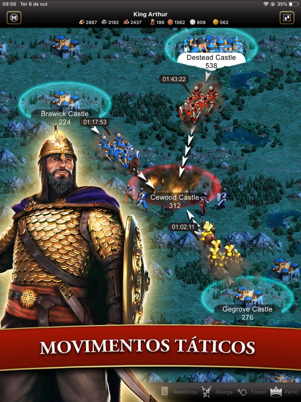 Lords & Knights - Medieval MMO screenshot 11