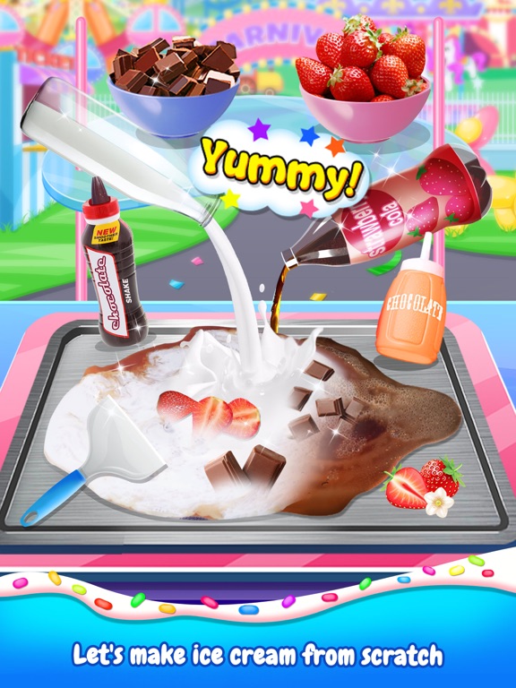 Screenshot #5 pour Frozen Ice Cream Roll Desserts