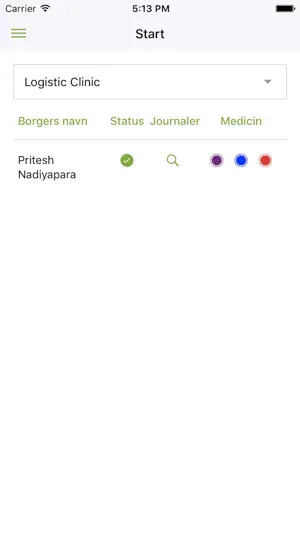 Validi Clinic system screenshot 3