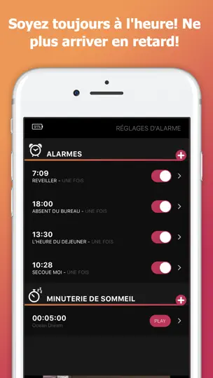 Capture d'écran de Réveil Intelligent: Mon Alarme sur iPhone 5