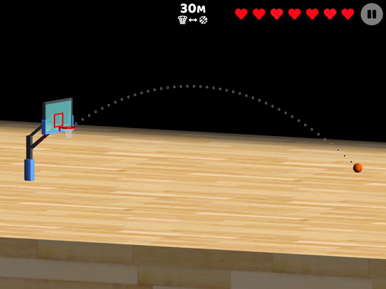 Basketball Shooting Pro iPad screenshot 4 - Games app