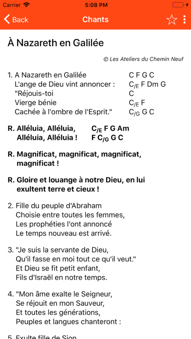 Screenshot #1 pour Louange et Liturgie