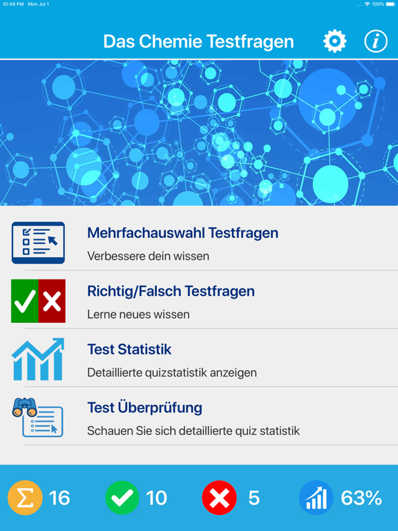 Screenshot #4 pour Der Chemie Quiz