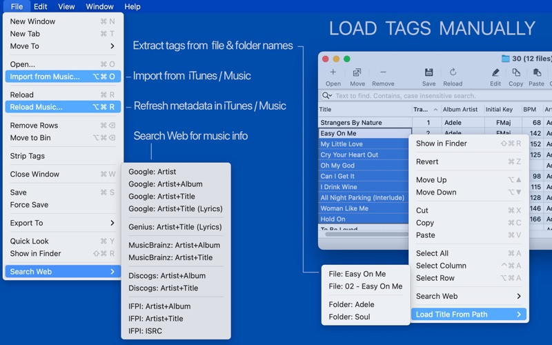Screenshot #3 pour Tag Editor 2
