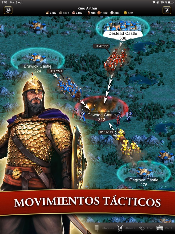 Lords & Knights - Medieval MMO screenshot 11