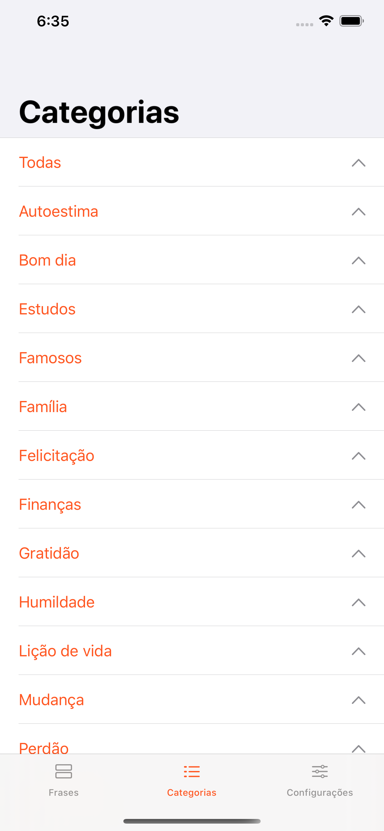 Frases de Motivação