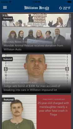The Williston Herald screenshot 4