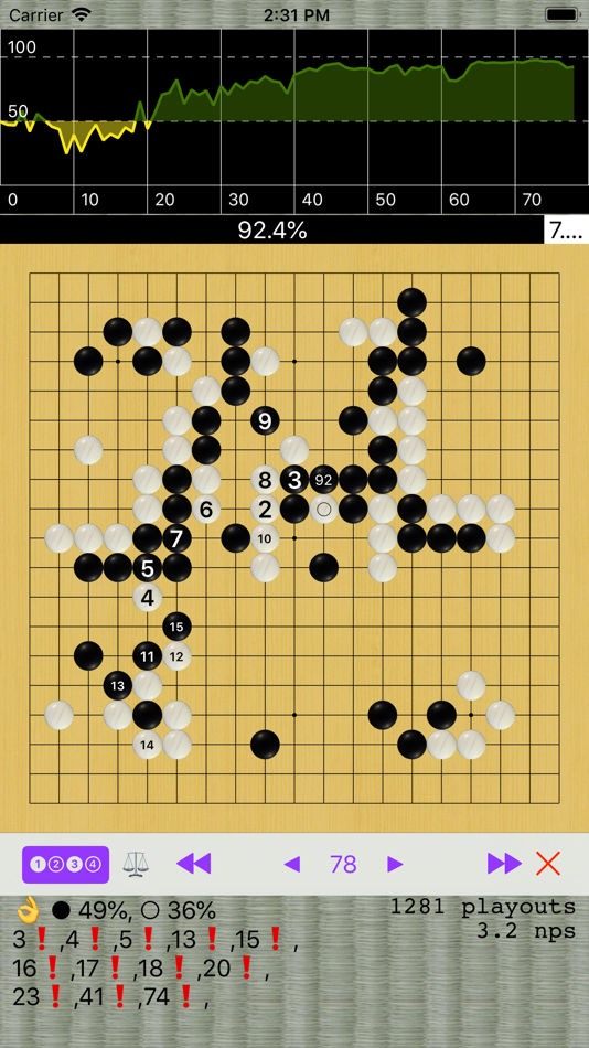#3. A Master of Go (iOS) 由: Yuji Ichikawa