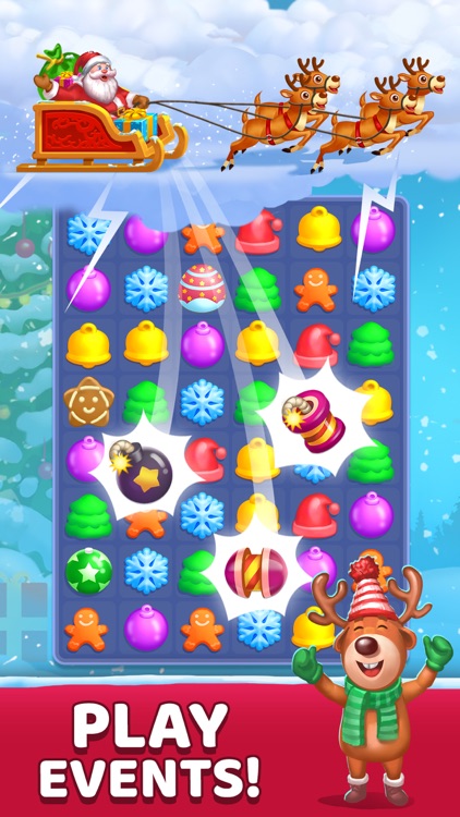 Christmas Santa's Match 3 screenshot-4