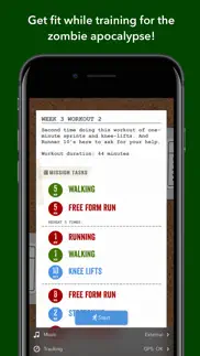 zombies, run! 5k training iphone screenshot 1