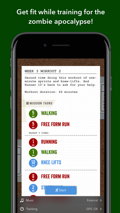 Zombies, Run! 5k Trainingのおすすめ画像1