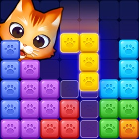 Cat Block Puzzle : Meow Blast