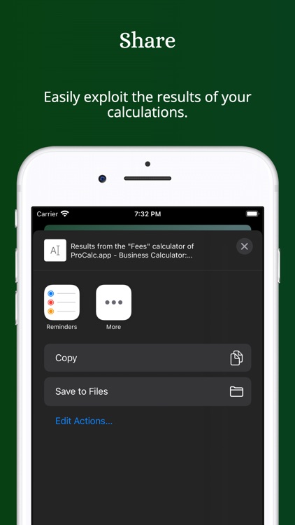 ProCalc.app: Margin, BreakEven screenshot-6