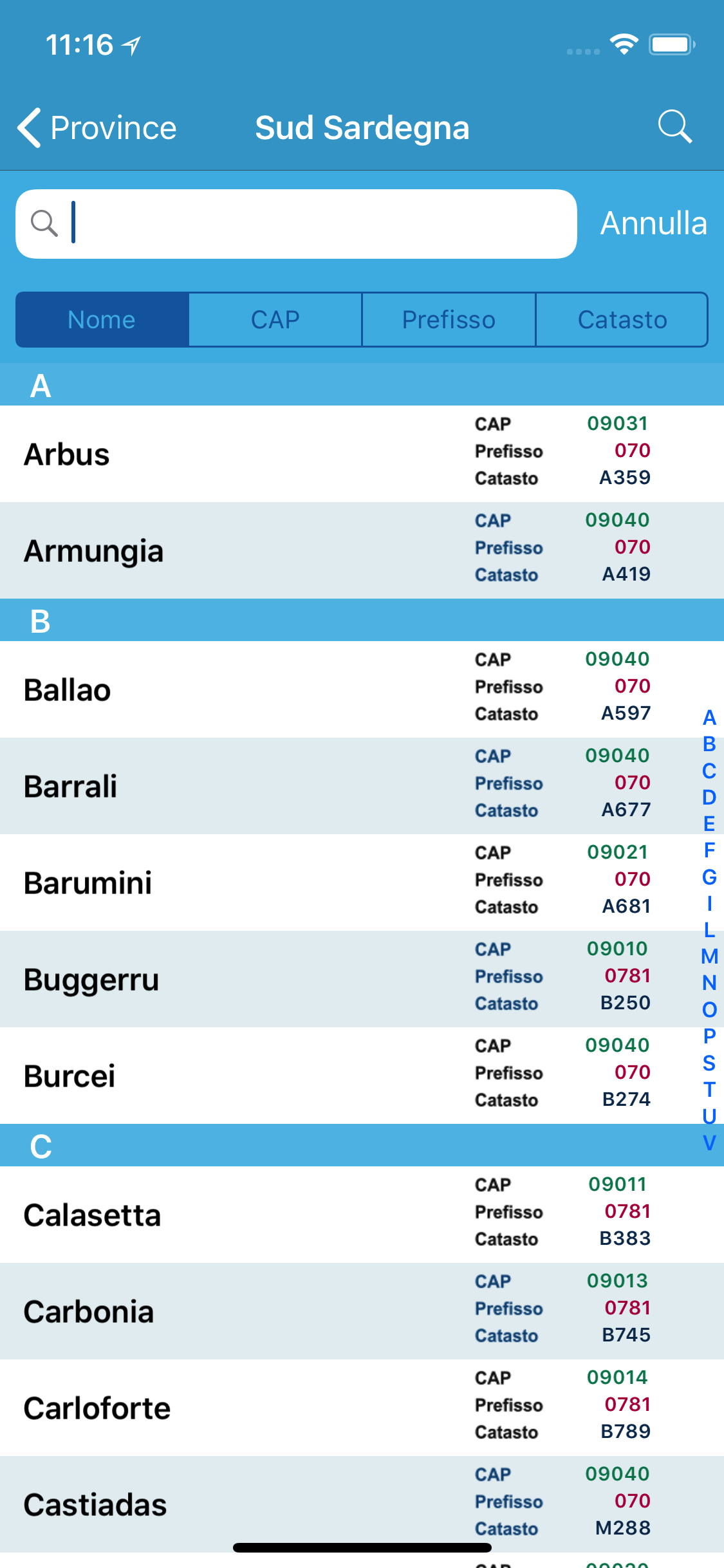 Comuni d'Italia