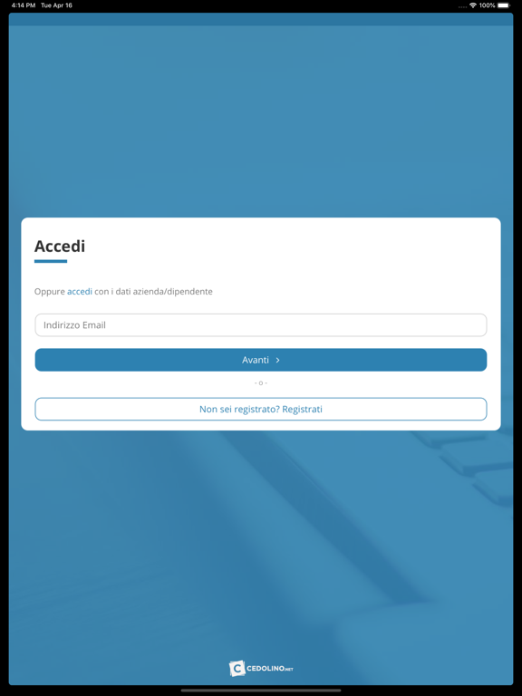 CEDOLINO.net app screenshot