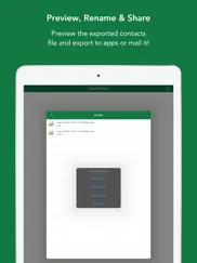 contacts to xlsx - excel sheet ipad images 3