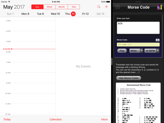 Morse Code iPad screenshot 4 - Education app