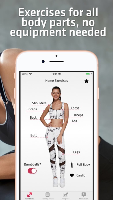 Screenshot #2 pour Home Workout For Women