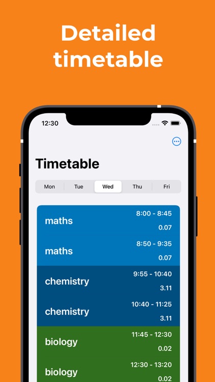 MySchoolManager, Schoolplanner