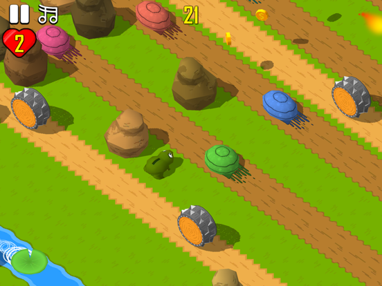 Animals Crossing iPad screenshot