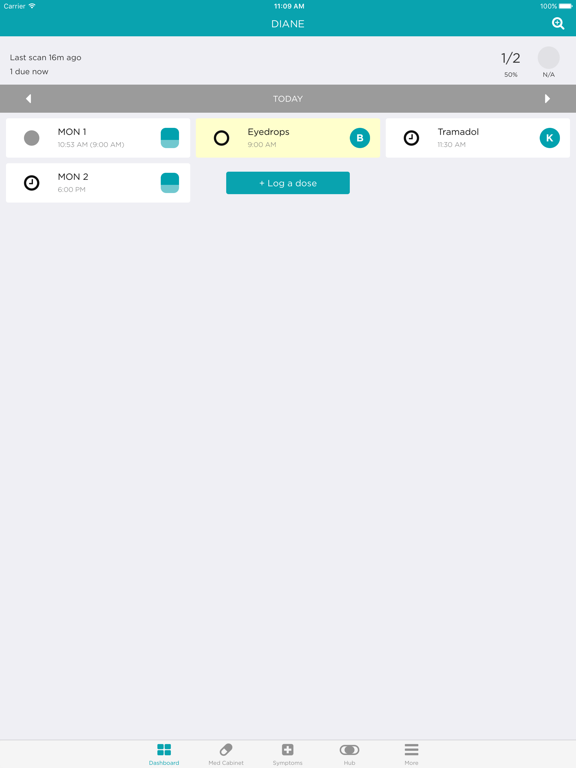 PillDrill iPad screenshot 1 - Medical app