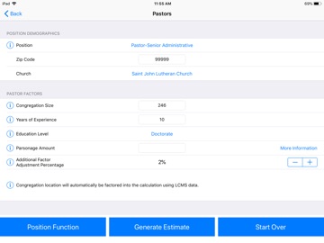 CPS Comp Tool - LCMS Churches