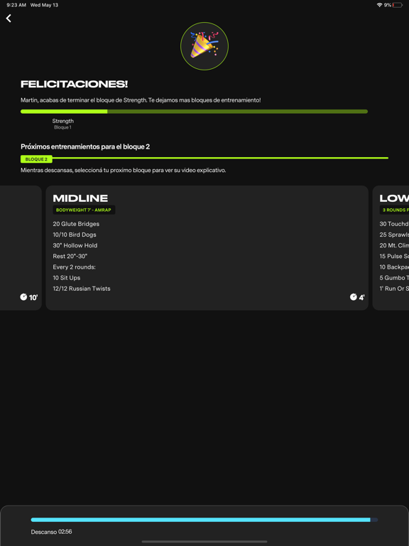BIGG iPad screenshot 7 - Health & Fitness app