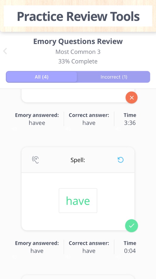 #7. Learn Spelling 1st Grade (iOS) 由: Class Ace LLC