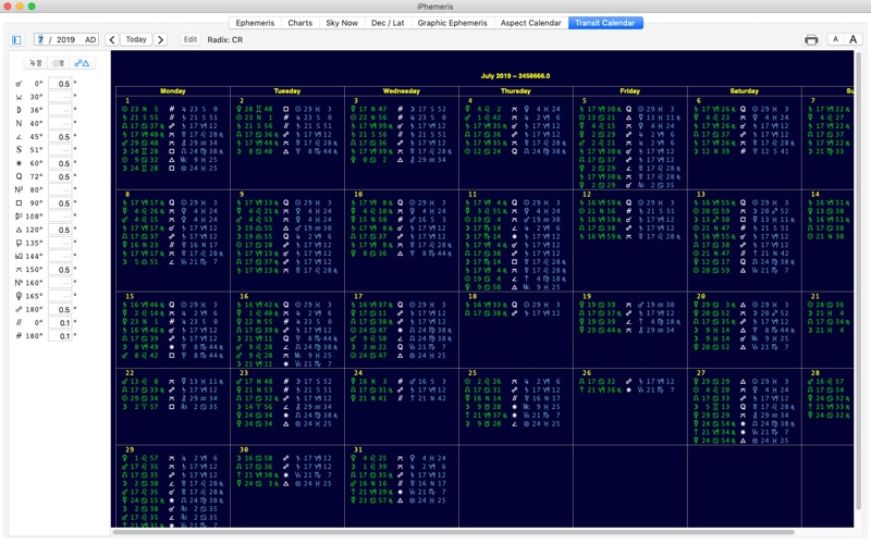 iPhemeris Astrology screenshot 8