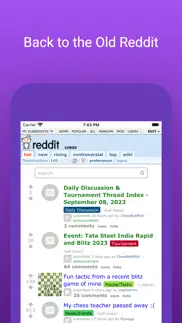 yesterday for old reddit iphone screenshot 1