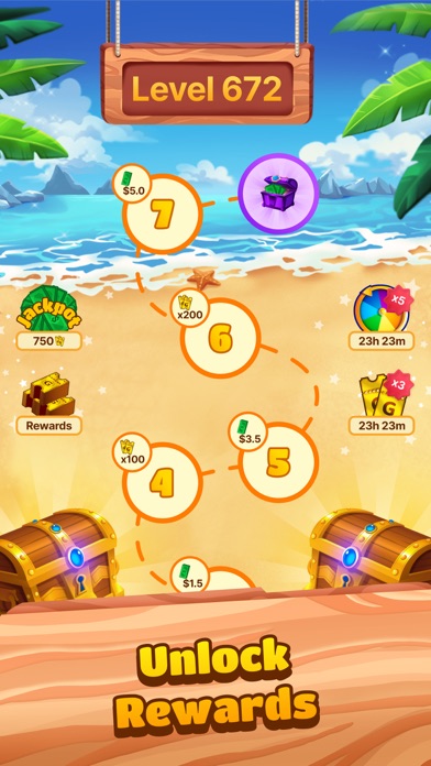 Tropical Crush: Lucky Match Screenshot