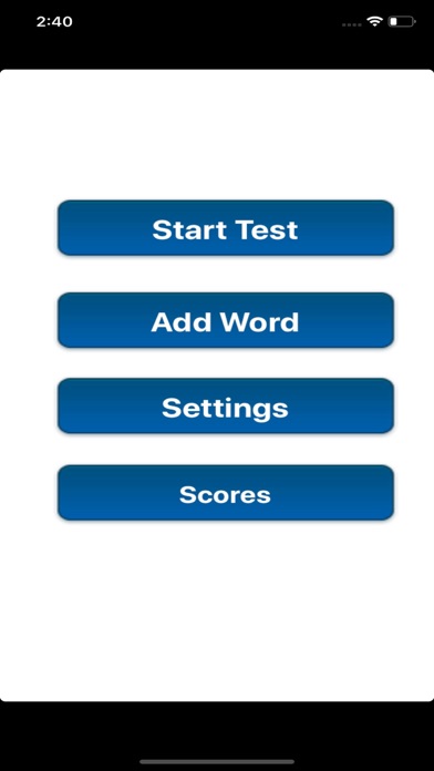Luna: Arabic Turkis Verbs Test Screenshot
