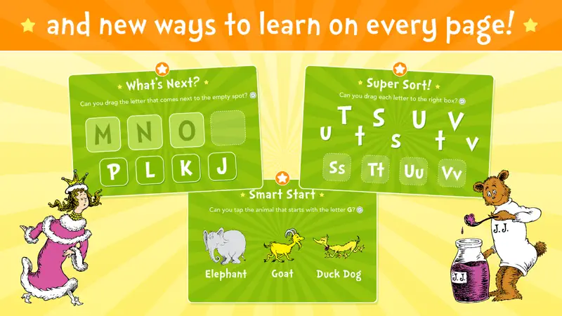 Dr. Seuss's ABC - Read & Learn screenshot 4 of 5