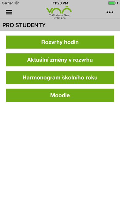 App screenshot