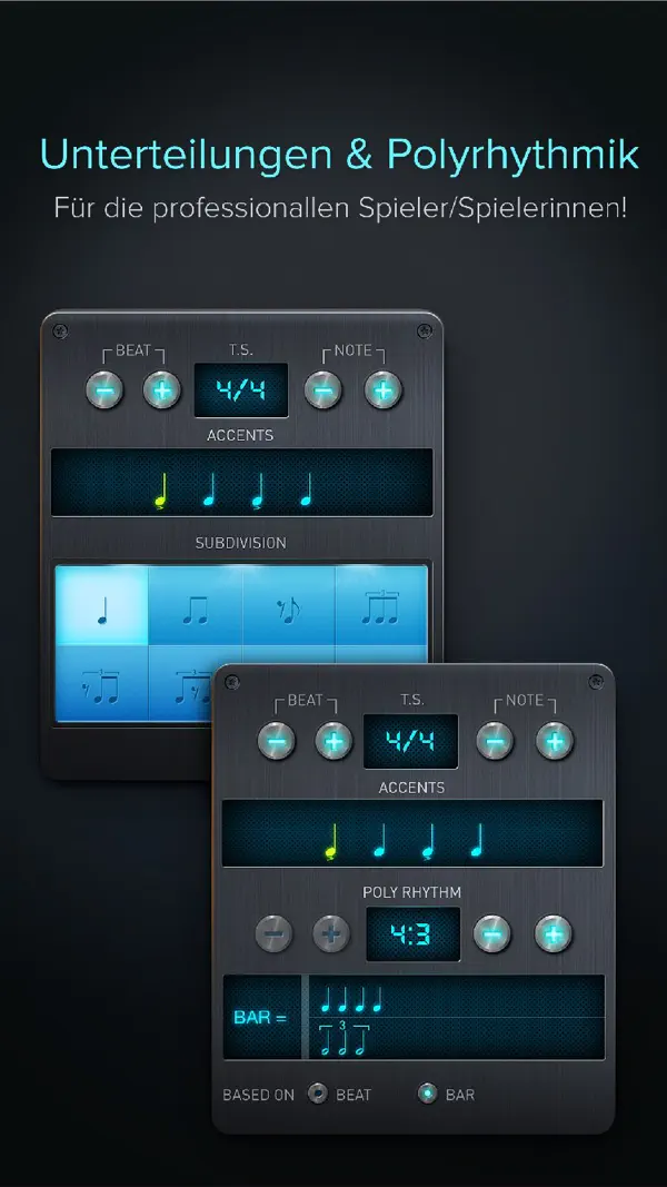 Pro Metronome - Tempo & Tuner Screenshot 3