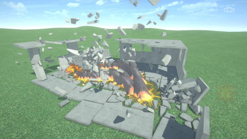 #3. Destruction simulator (iOS) Podle: Serafim Katasonov