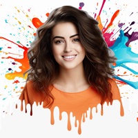 Drip Photo Neon Spiral Editor