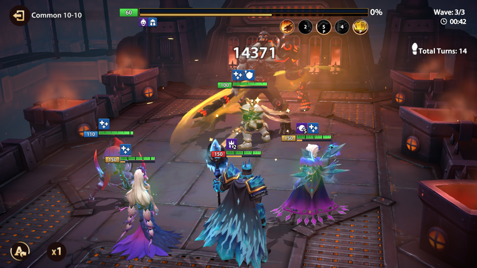 #8. Infinite Magicraid (iOS) โดย: DHGames Limited