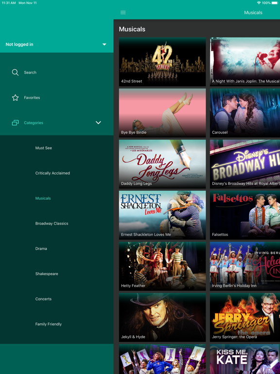 Screenshot #5 pour BroadwayHD
