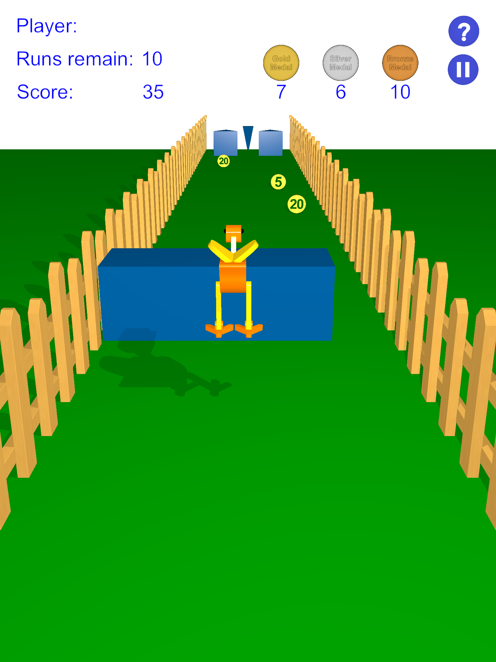 Running Chicken Lite screenshot 8