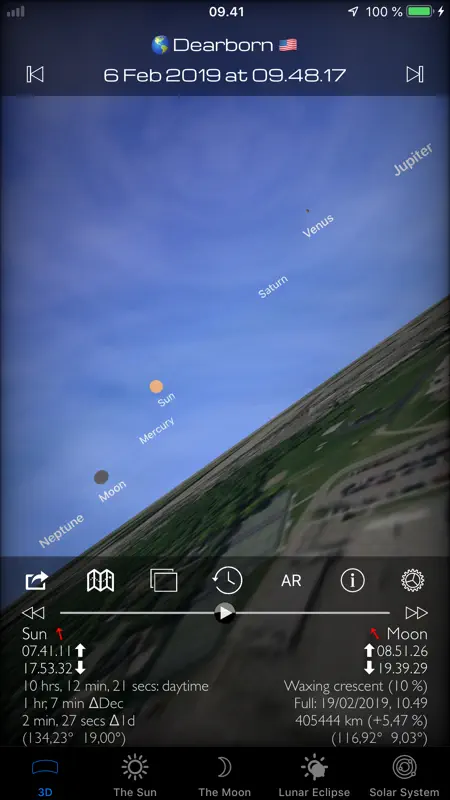 Sonne Mond 3D Planetarium Pro screenshot 1 of 9