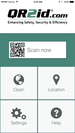 QR2id screenshot 1