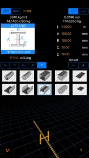 metal weight & cost calculator iphone resimleri 3