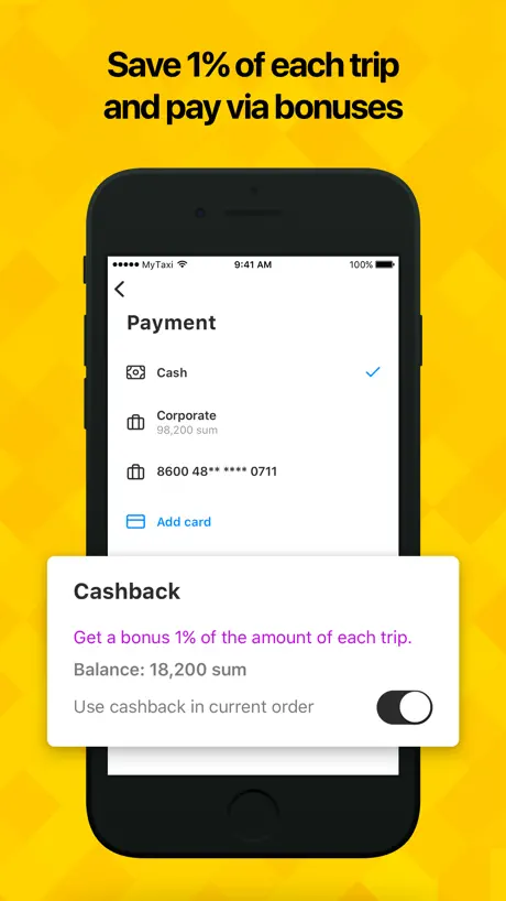 MyTaxi - taxi and delivery