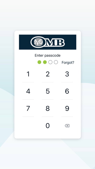 Screenshot 2 of OMB Bank App