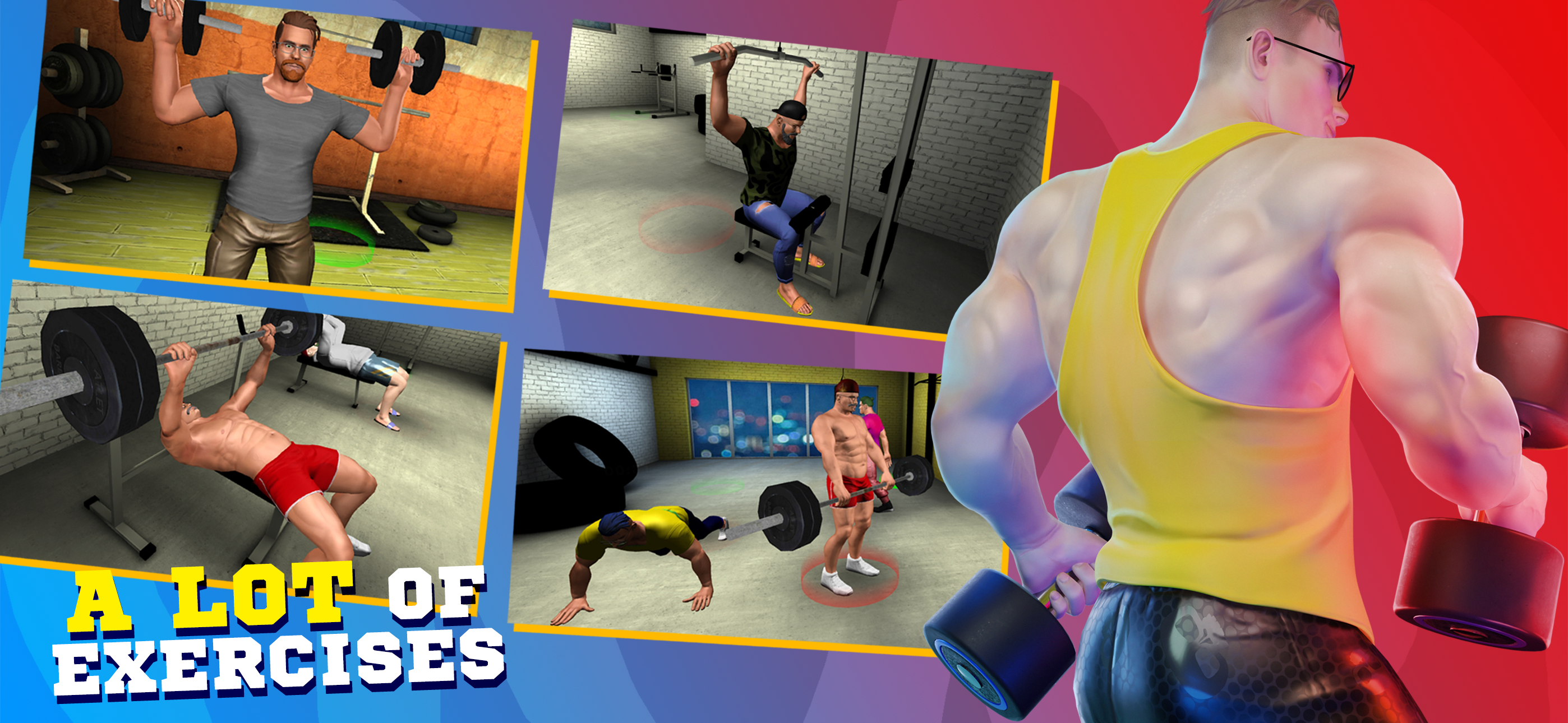 Fitness Gym Bodybuilding Pump