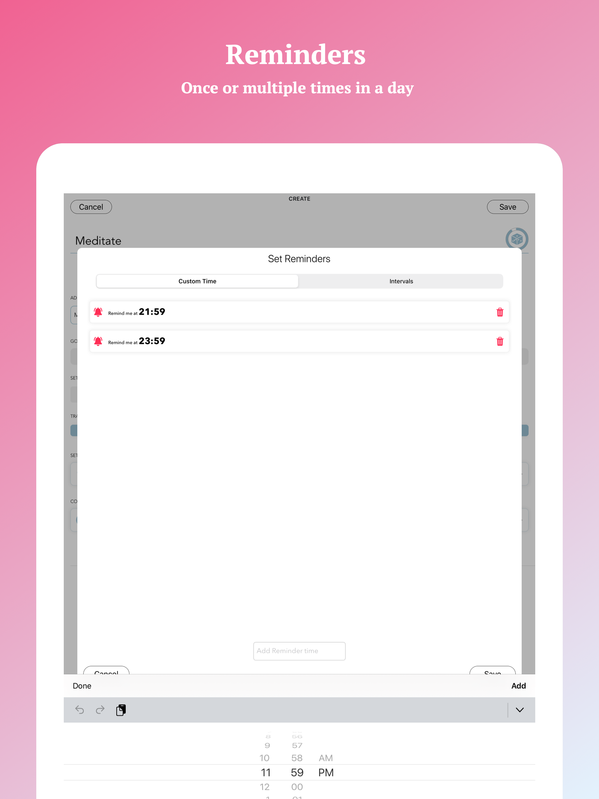 ProActive Habit Tracker & ToDo