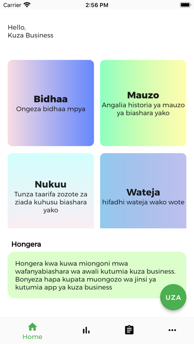 Kuza Business Screenshot