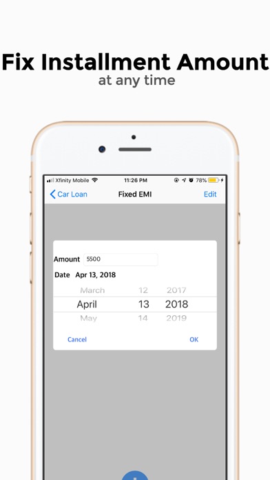Loan EMI Calculator  - Flexi iPhone screenshot 9 - Finance app
