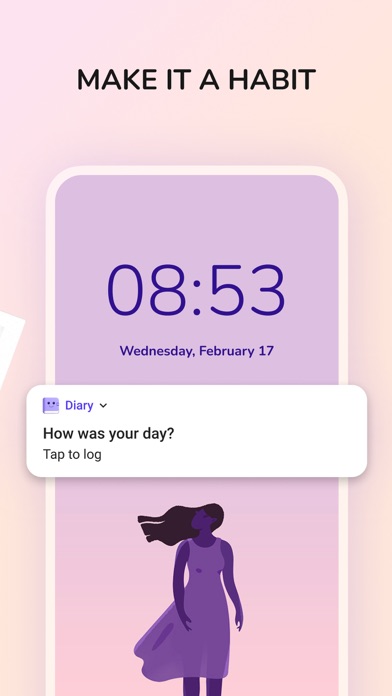 Diary with Lock: Daily Journal Screenshot